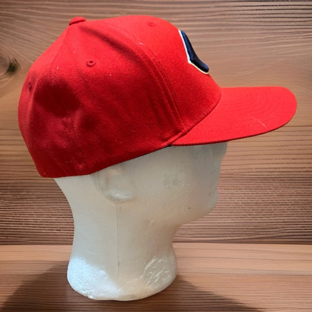 Cincinnati Reds Hat Cap Fitted Pacific Headwear Red Baseball MLB 801F S/M pro - Picture 3 of 6